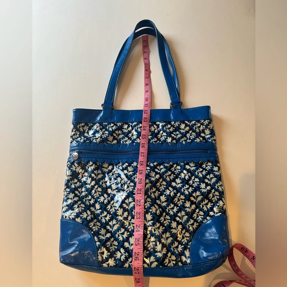 FRILL by Vera Bradley Blue Floral Tote Bag
